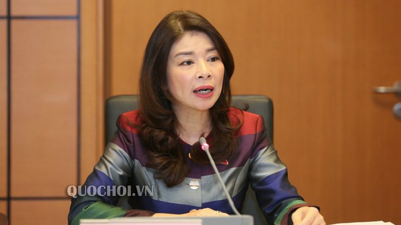 Đại biểu Lê Thu Hà (Lào Cai).