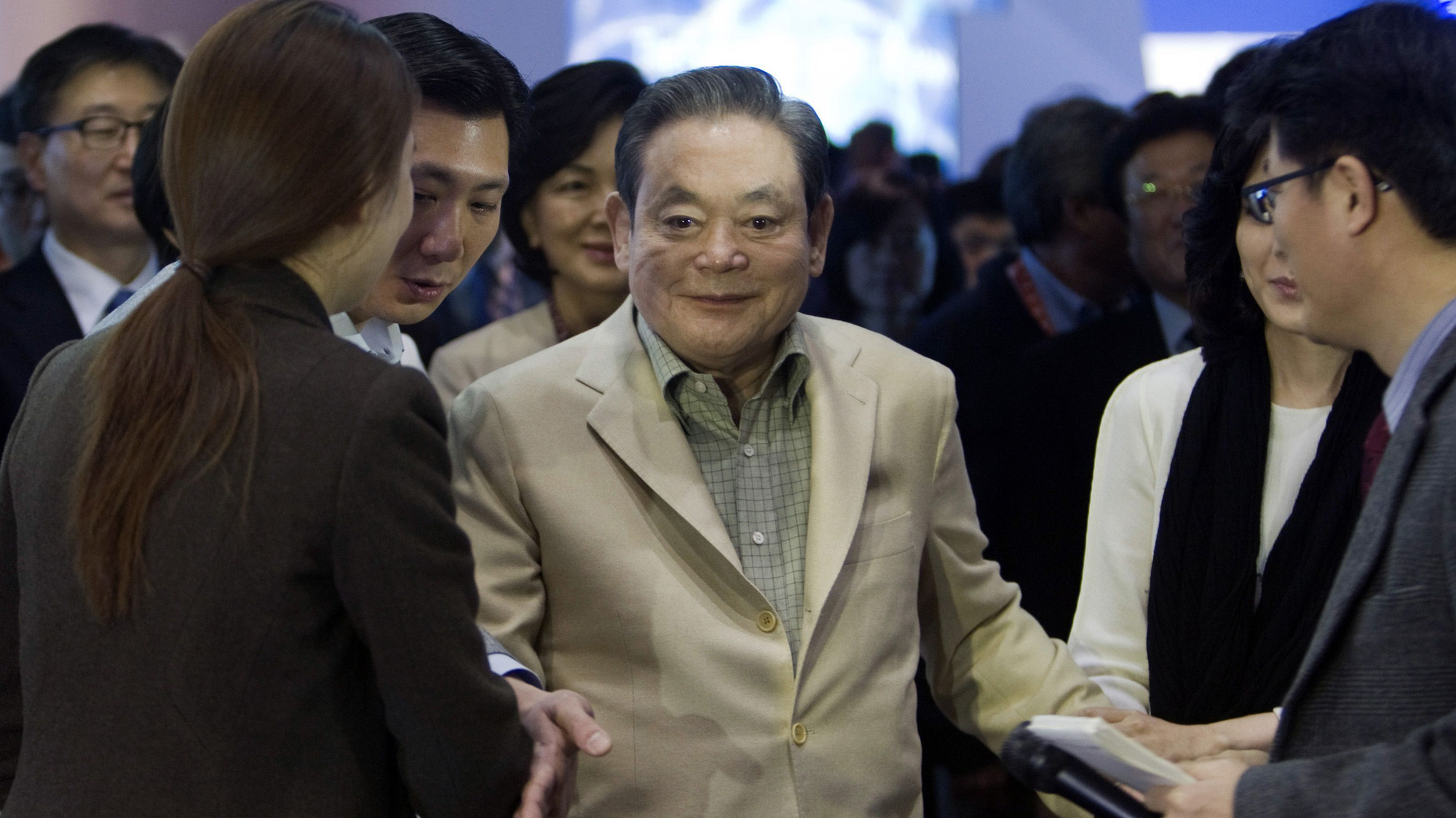 Cố chủ tịch Lee Kun Hee của tập đoàn Samsung - Ảnh: Reuters.