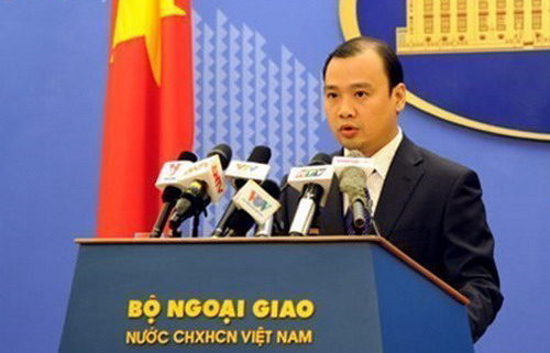 Ông Lê Hải Bình, người phát ngôn Bộ Ngoại giao Việt Nam.