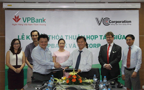  Hợp tác chiến lược giữa VPBank và VCCorp là kỳ vọng của cả hai bên về 
một môi trường thanh toán thuận lợi, khách hàng cá nhân cũng như doanh 
nghiệp đều dễ dàng sử dụng các dịch vụ của cả hai bên.