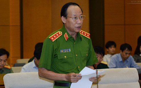 Thứ trưởng Bộ Công an, Thượng tướng Lê Quý Vương.