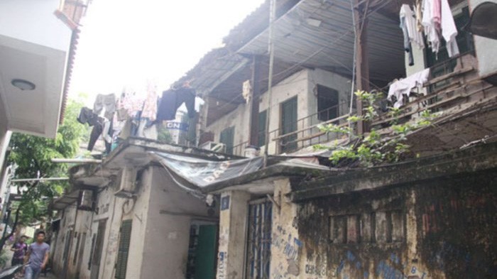 Khu tập thể Viện Tư liệu phim Việt Nam - The Boulevard tại số 22 phố Liễu Giai, phường Cống Vị, quận Ba Đình. 