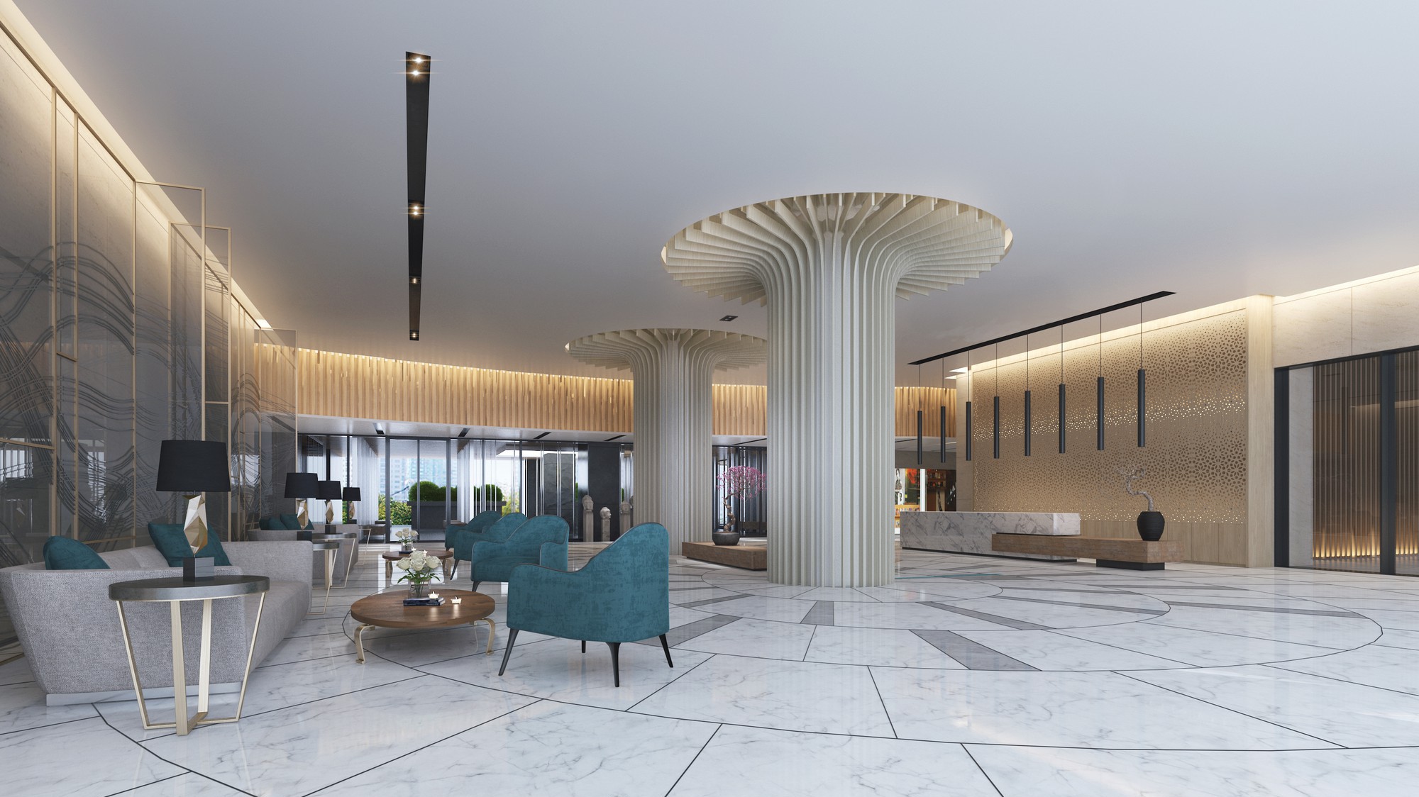 Với tiêu chuẩn như khách sạn 5 sao, The Legend là điểm nhấn nổi bật trong khu vực phía Tây Hà Nội.