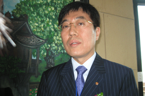 Ông Kim Young Kyun, Giám đốc thu mua nước ngoài của Tập đoàn Lotte - Ảnh: M.Chung.