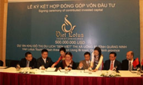 500 triệu USD xây đô thị du lịch Sen Việt tại Quảng Ninh