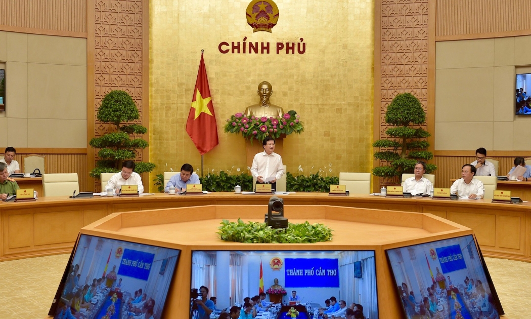 Hội nghị trực tuyến toàn quốc về tình hình triển khai thi hành Luật Quy hoạch sáng 15/7.