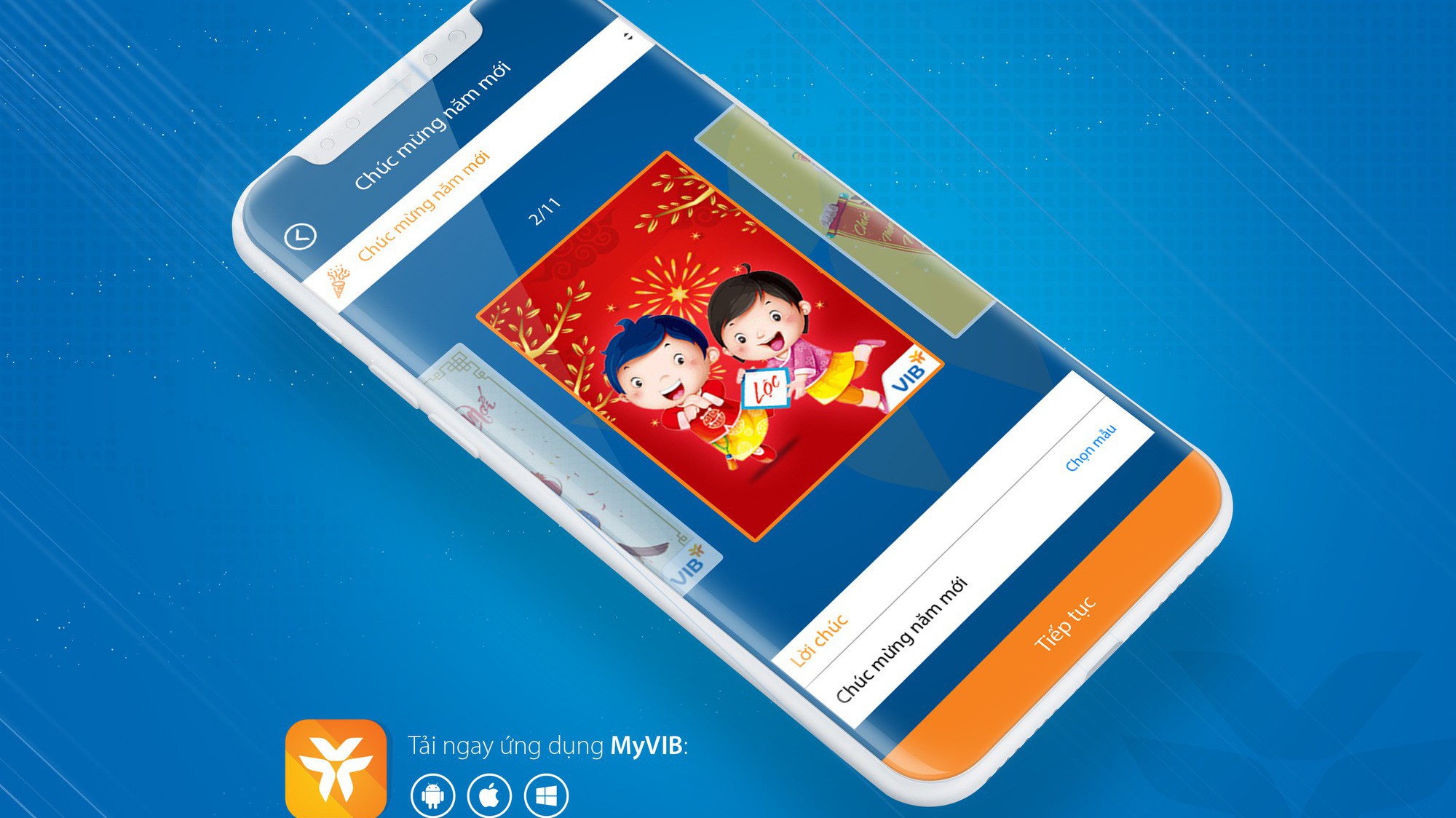 Được triển khai từ đầu năm 2017, đến nay tính năng Gửi tiền mừng sự kiện trên MyVIB đã thu hút gần 10.000 người sử dụng.