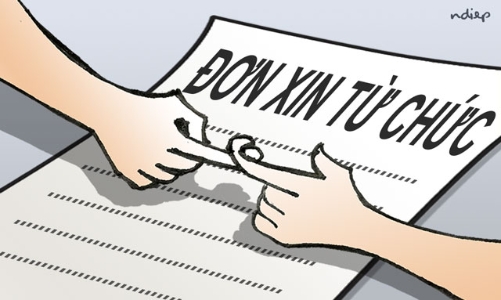 Báo cáo Thủ tướng quy định về từ chức trong tháng 1/2017