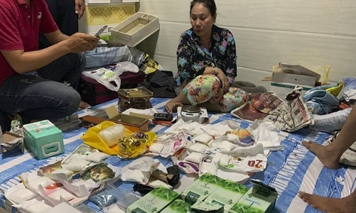 Hải quan bắt giữ 557 kg chất ma tuý các loại