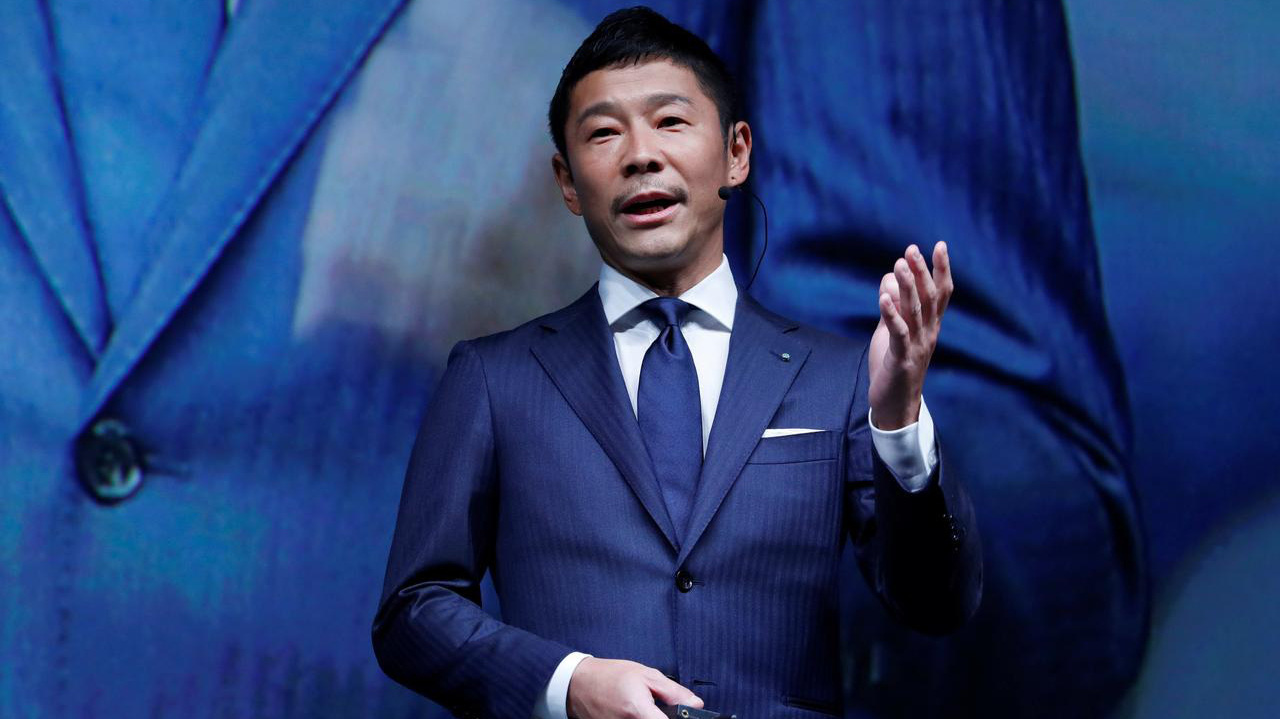 Tỷ phú Yusaku Maezawa - Ảnh: Bloomberg.