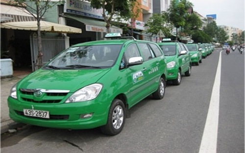 Đội xe của công ty Mai Linh.<br>