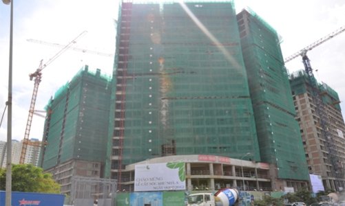 Dự án Mandarin Garden bắt đầu hoàn thiện