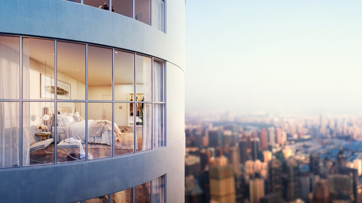 Phối cảnh thiết kế Manhattan Tower tại 21 Lê Văn Lương, Hà Nội.
