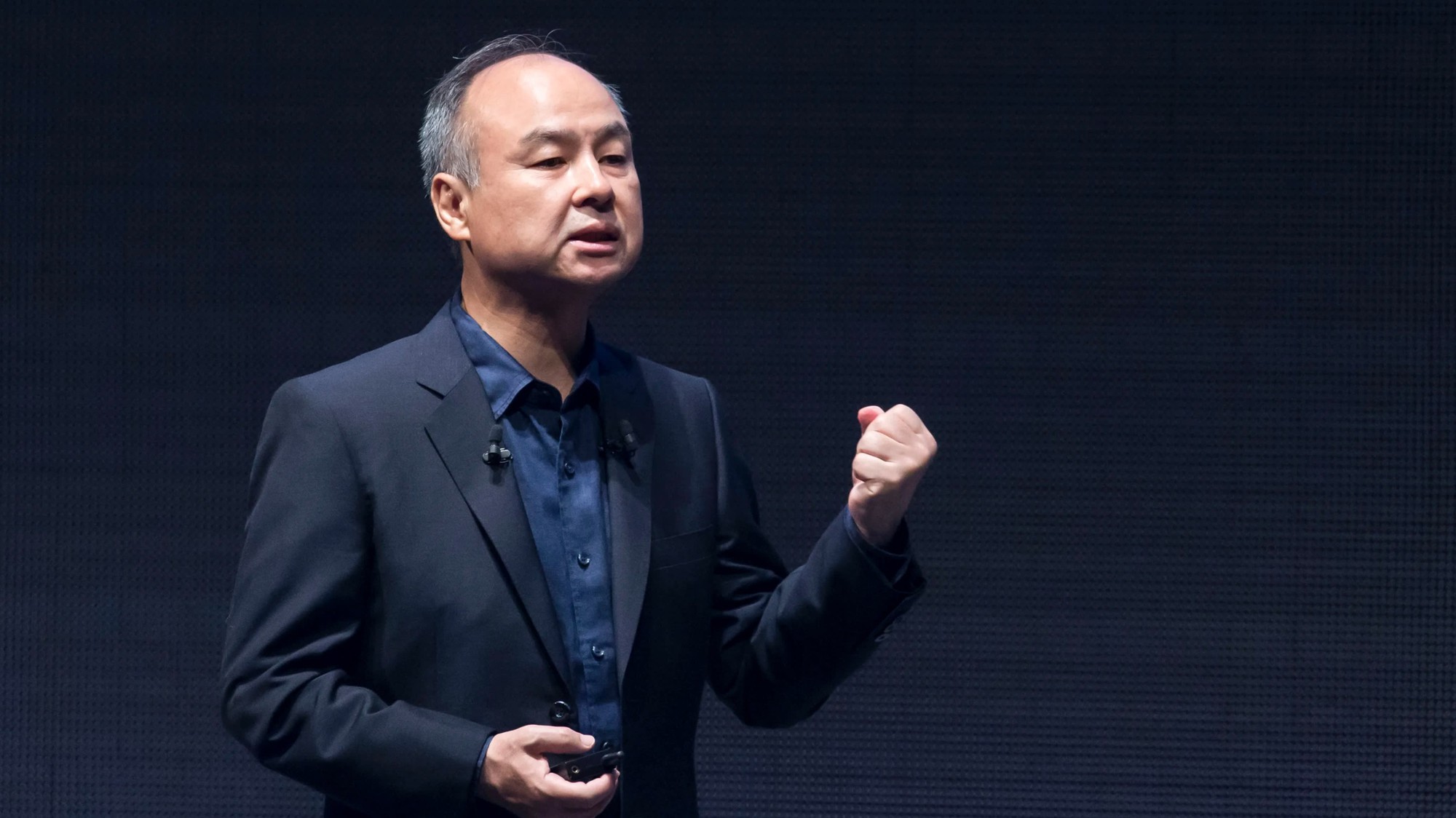 Masayoshi Son - người sáng lập, CEO của SoftBank - Ảnh: Nikkei.