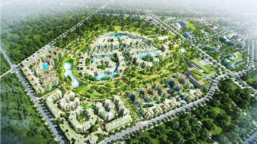 Toàn cảnh dự án Celedon City.