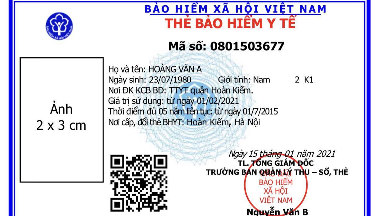 Mã số thẻ bảo hiểm y tế mới là 10 ký tự mã số bảo hiểm xã hội của người tham gia, được sử dụng để tra cứu thông tin về thẻ bảo hiểm y tế (thay thế 15 ký tự mã số thẻ bảo hiểm y tế hiện nay).