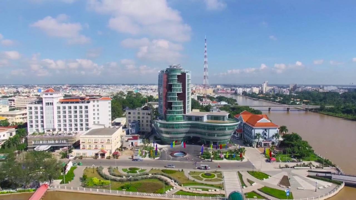 Một góc thành phố Cần Thơ.