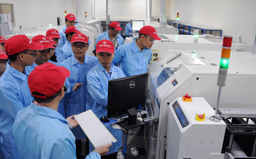 Hiện Điện Quang đang dồn lực đầu tư cho nhà máy đèn LED tại Khu Công nghệ cao quận 9, Tp.HCM.