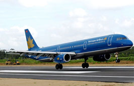 Từ 3/11, các chuyến bay đến và đi từ Nha Trang của Vietnam Airlines đã được khai thác trở lại.