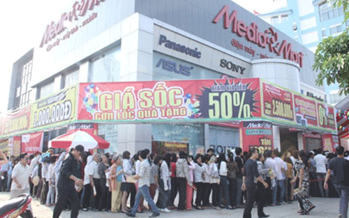 Media Mart bắt đầu "tấn công" vào thị trường Hải Phòng.<br>