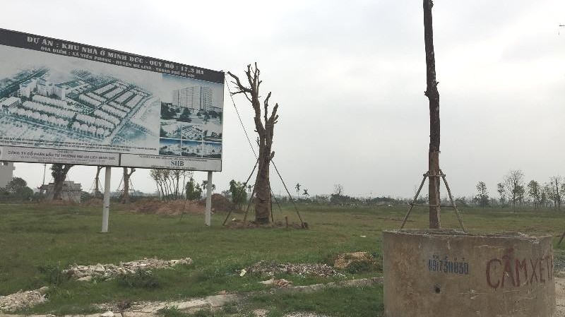 Được biết, trên địa bàn huyện Mê Linh hiện có 47 dự án đô thị, nhưng hơn chục năm nay vẫn trong tình trạng dở dang. 