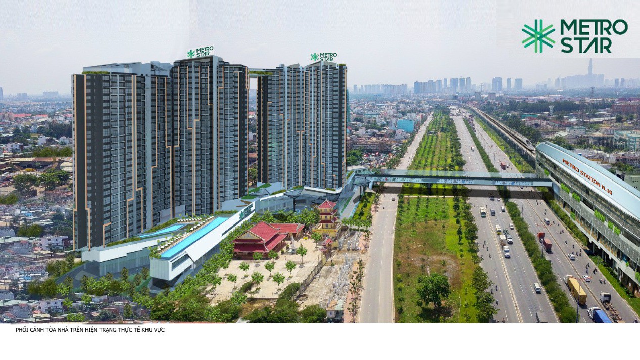 Từ Metro Star, việc di chuyển vào khu vực trung tâm quận 1 vô cùng dễ dàng và thuận tiện.