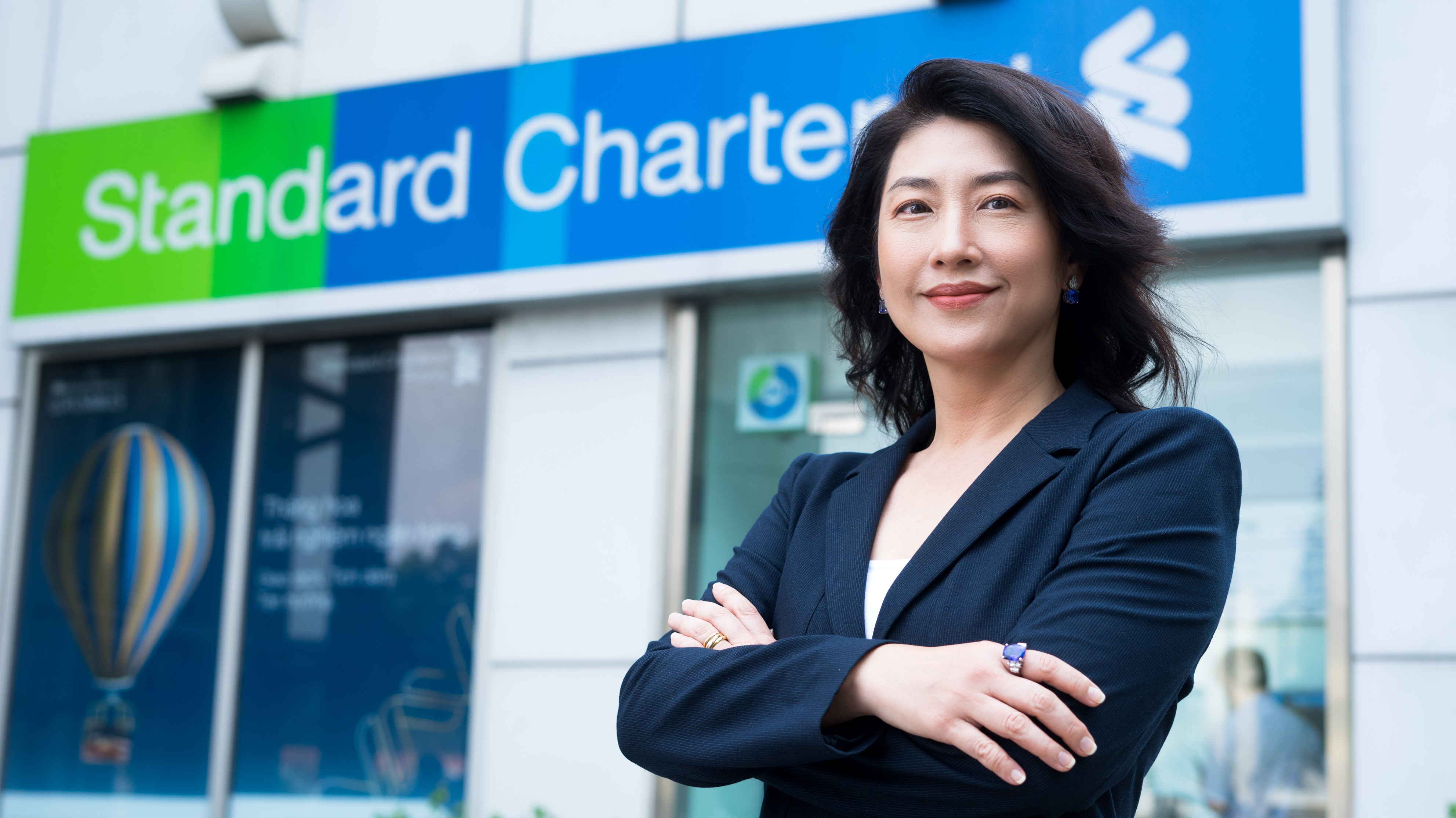 Chân dung nữ Tổng giám đốc mới của ngân hàng Standard Chartered Việt Nam.
