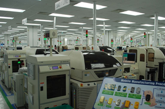 Nhà máy của Samsung tại Bắc Ninh.