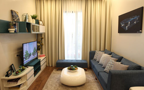 Chủ đầu tư cho biết, các căn hộ 54 m2 tại dự án Mon City đều thuộc hướng Đông Nam.