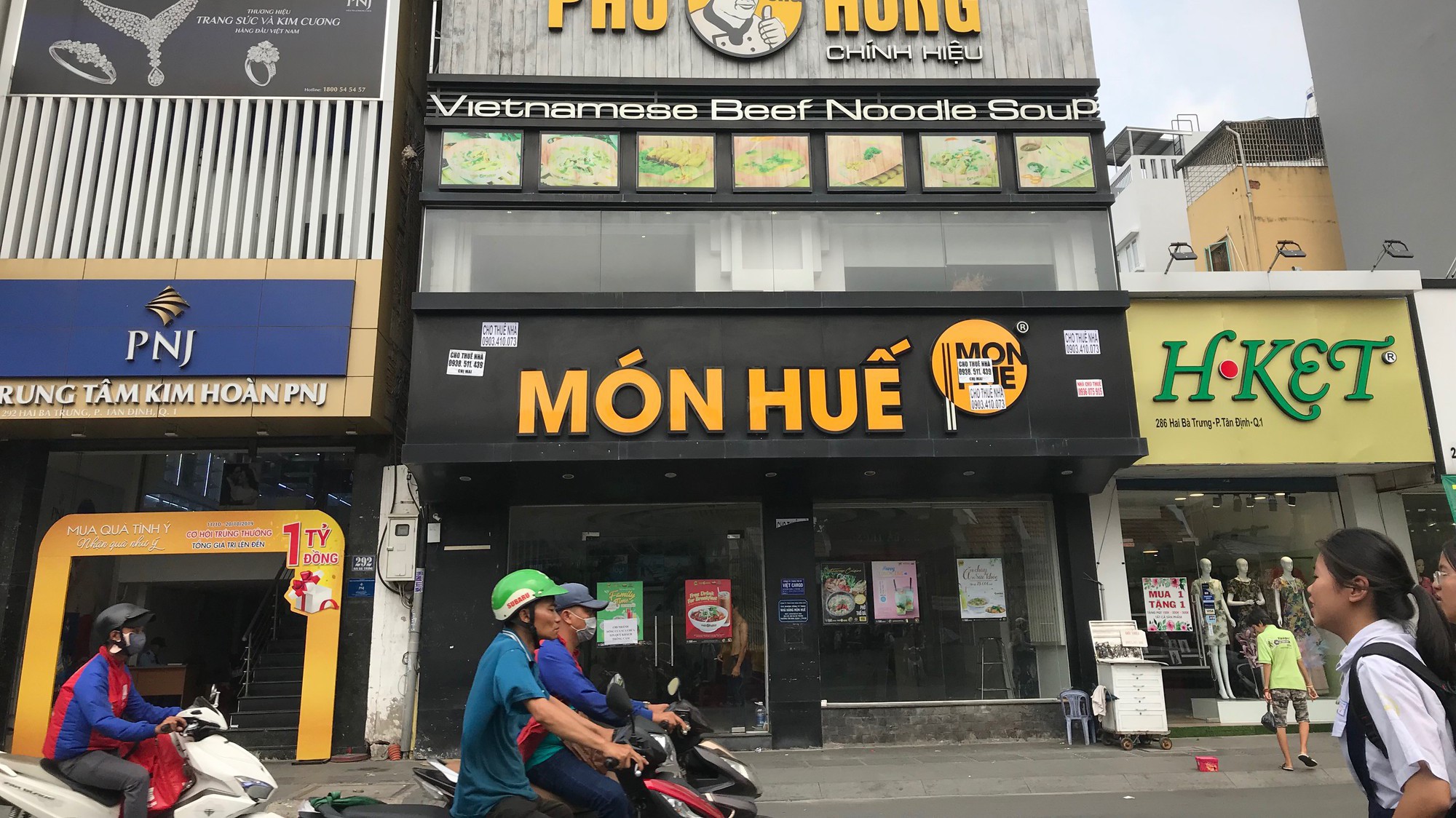 Chuỗi cửa hàng Món Huế âm thầm đóng cửa trong 1 tháng trở lại đây