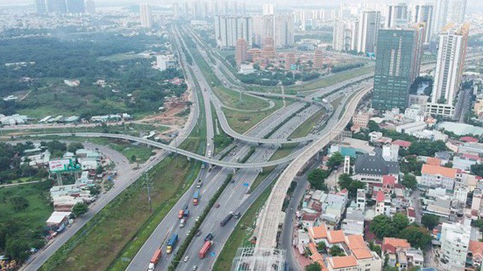 Một đoạn Metro Bến Thành - Suối Tiên
