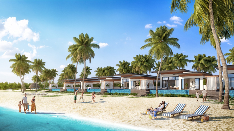 Phối cảnh dự án Mövenpick Resort Waverly Phú Quốc. 