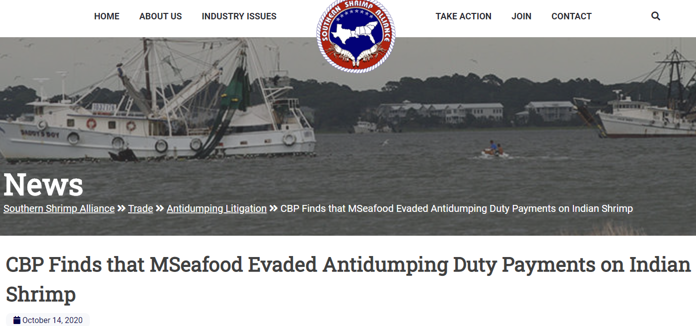 MSeafood Corp. là công ty con của MPC (nắm giữ 90% vốn). MPC đã đầu tư vào MSeafood hơn 323 tỷ đồng