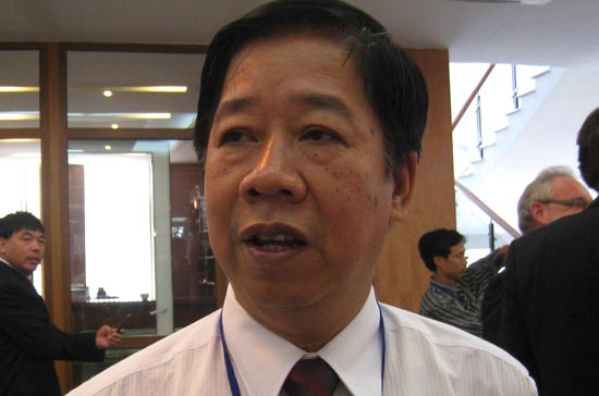 Phó chủ tịch UBND thành phố Hải Phòng Đan Đức Hiệp - Ảnh: Bảo Anh.