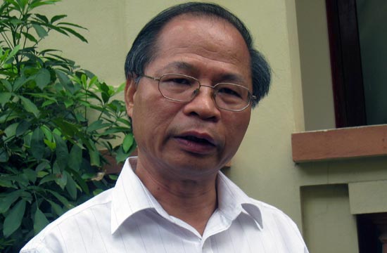 TS. Trần Tiến Cường - Ảnh: Bảo Anh.