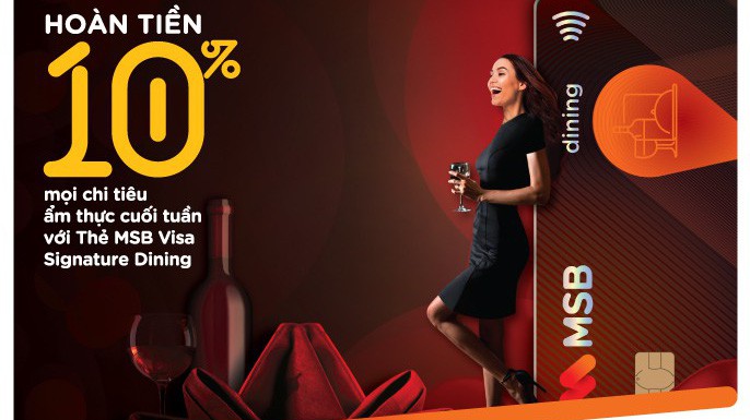 Riêng với những khách hàng mở thẻ trong thời gian từ 19/9 - 18/12/2019 sẽ được hoàn thêm tới 2,5 triệu đồng khi chi tiêu trong tháng đầu tiên.