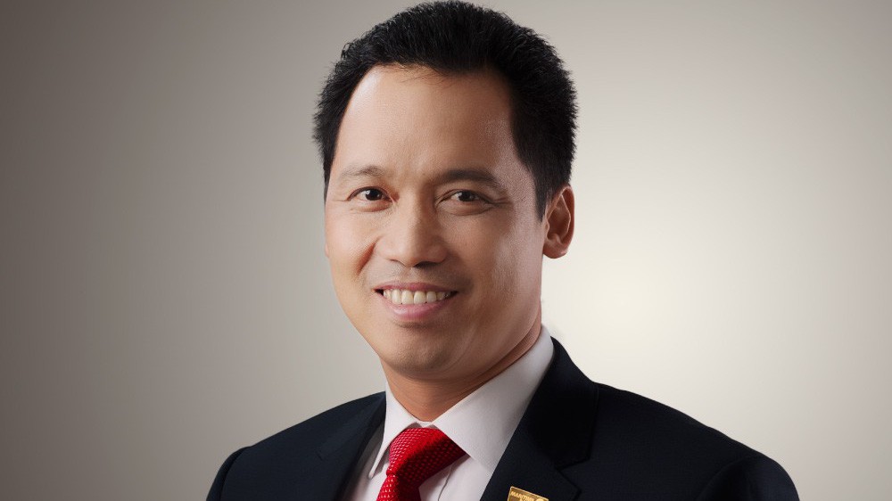 Ông Huỳnh Bửu Quang, Tổng giám đốc Maritime Bank.