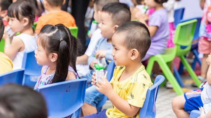 Hộp giấy Tetra Pak có thể tái chế được sau khi sử dụng.