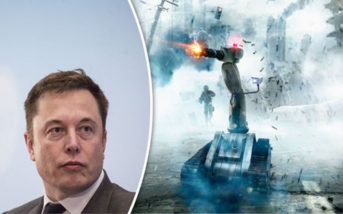 Elon Musk cho rằng trí tuệ nhân tạo là một rủi ro căn bản đối với sự tồn tại của
văn minh nhân loại - Ảnh: Daily Express.<br>