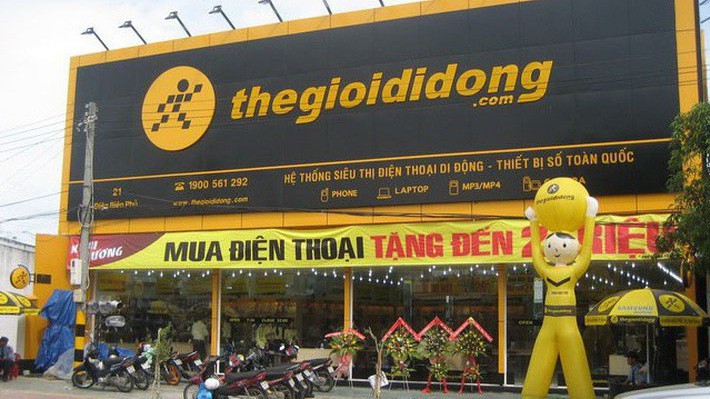 Tính đến cuối năm 2017, MWG có 1.072 chuỗi Thegioididong.com.