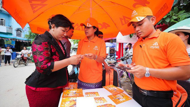 Một mạng viễn thông của Viettel Global.