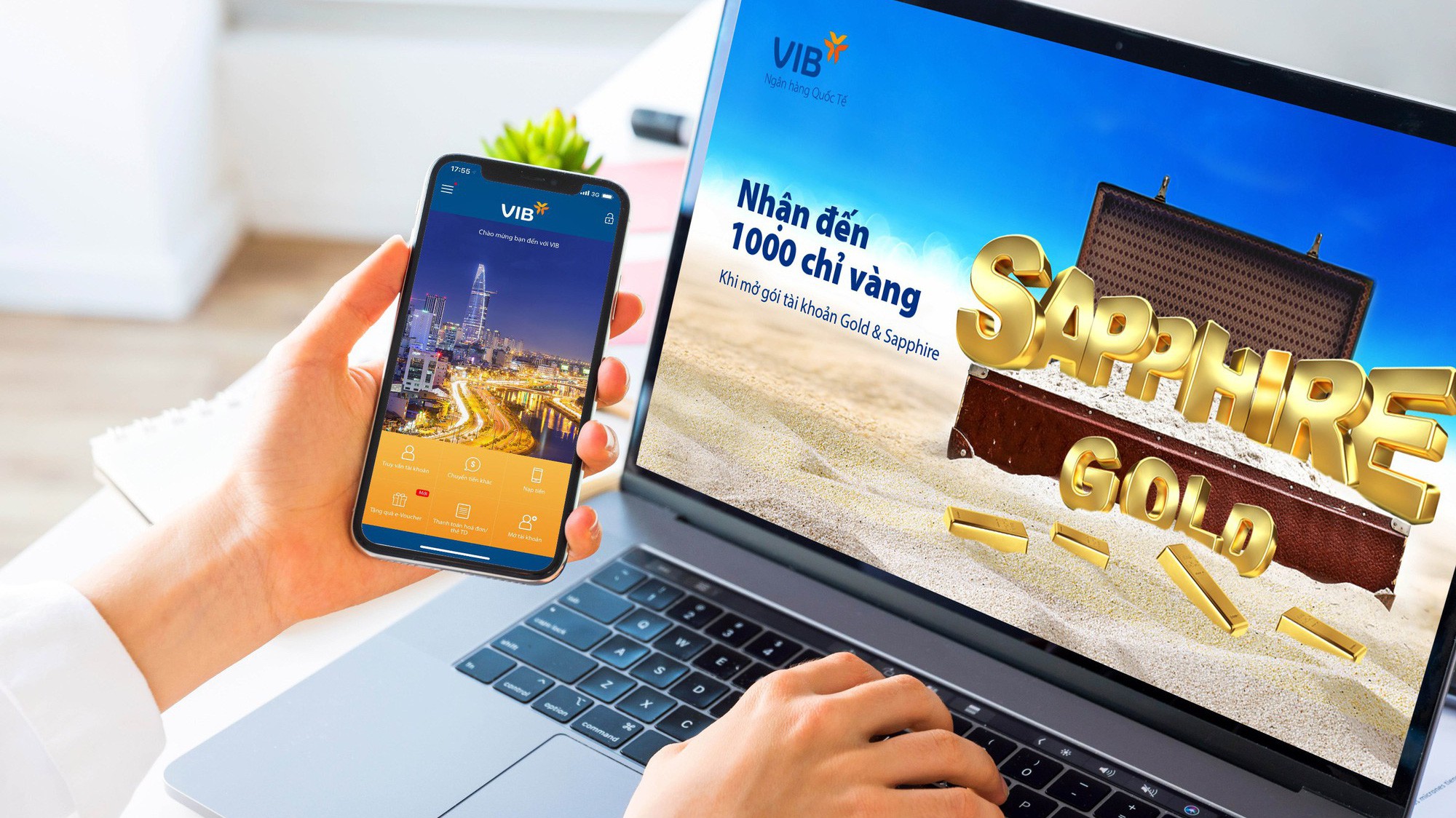 Ứng dụng ngân hàng di động MyVIB đã giúp VIB trở thành ngân hàng duy nhất của Việt Nam đạt giải thưởng "Ngân hàng số của năm" và "Ngân hàng số có trải nghiệm khách hàng tốt nhất".