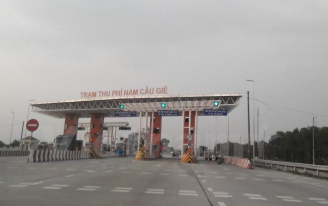 Trạm thu phí Nam Cầu Giẽ hoàn vốn cho dự án BOT tuyến tránh thành phố Phủ Lý.