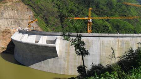 Nhà máy thuỷ điện Nậm Chiến.