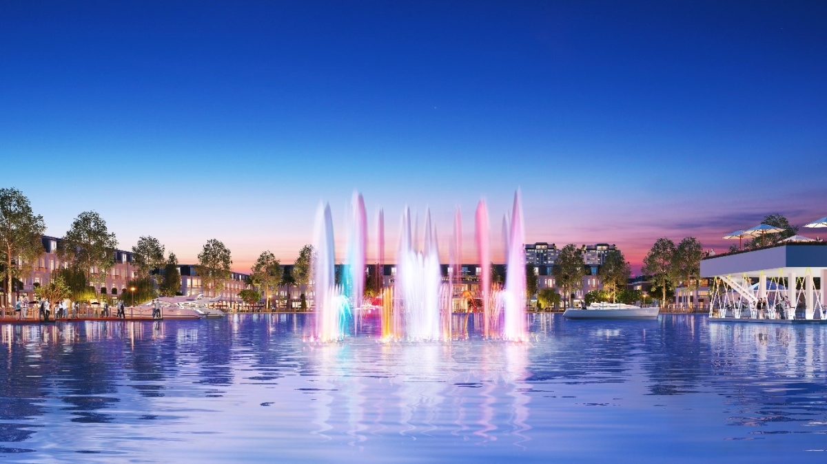 Phối cảnh tổng thể dự án New City Thái Bình.