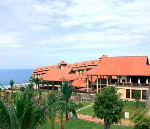 Một khu nghỉ dưỡng ở miền Trung.