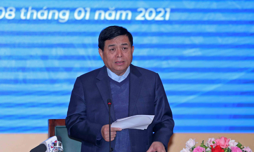 Bộ trưởng Bộ Kế hoạch và Đầu tư Nguyễn Chí Dũng.