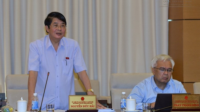 Chủ nhiệm Uỷ ban Tài chính - Ngân sách Nguyễn Đức Hải.