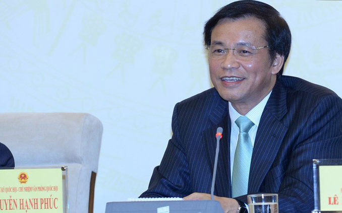 Về câu hỏi tại sao Quốc hội chưa xem xét phê chuẩn Hiệp định Đối tác xuyên Thái Bình Dương (TPP) tại kỳ họp này, ông Phúc cho biết, đến nay Chủ tịch nước chưa có văn bản sang Quốc hội, nếu có văn bản chính thức thì sẽ đưa vào chương trình.<br>