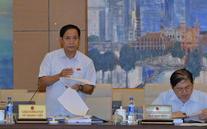 Ủy viên Thường trực Uỷ ban Quốc phòng - An ninh Nguyễn Mai Bộ.<br>